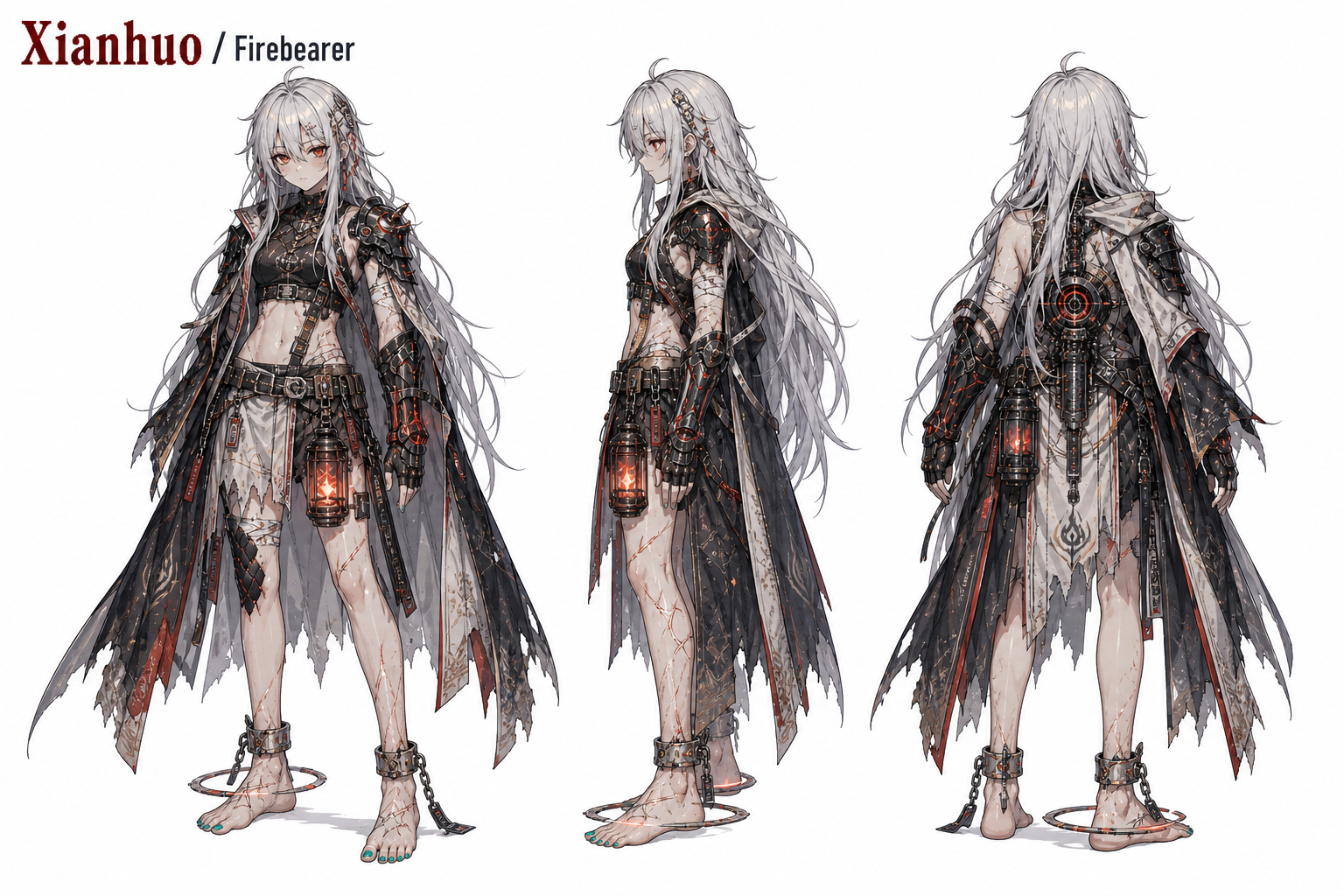 F06-xianhuo-mechanical-firebearer-knight-three-view